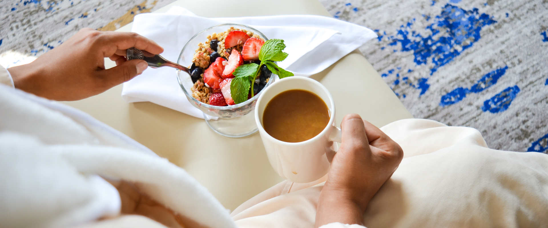 The Atheneum breakfast in bed